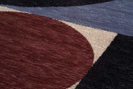 Carpet Decor Deco Blue Copper