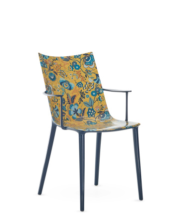 H.H.H. Graphic Impression Chair Blue Ochre