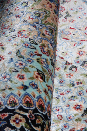 Iran Ghom Harir Silk Carpet 80x120 79663