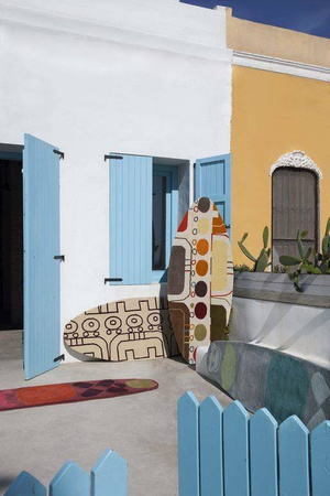 Gan Hand Tufted Surf Rug Malibú Mediterráneo