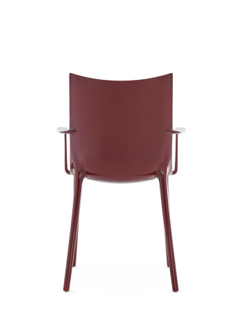 H.H.H. Graphic Impression Chair Maroon Lacquer