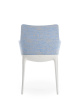 Eleganza Nia Chair White Blue