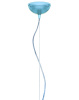 Small Fl/y Transparent Pendant Lamp Blue