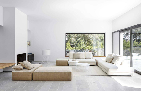 Gan Raw White Carpet