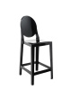 One More 65 cm Hocker Black