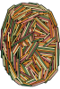 Toulemonde Bochart Brindilles Printemps Carpet