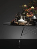 Glossy XXL Ø150 cm Symphonie White Table
