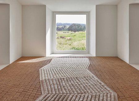 Gan Lines Brown carpet