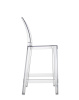 One More Please 65 cm Hocker Transparent