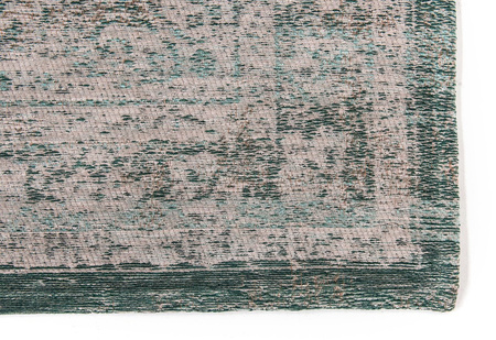 Louis de Poortere Fading World Medallion Jade Oyster rug 8259