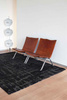 Louis de Poortere Baobab Black Water rug 9200