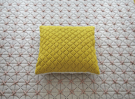 Poduszka Gan Silai Yellow - Yellow