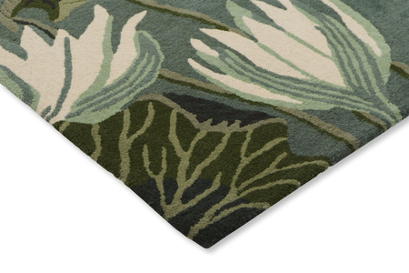 Wedgwood Waterlily Midnight Pond rug 038608