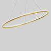 Nemo Ellisse Minor Uplight Pendant Lamp 2700 K Gold