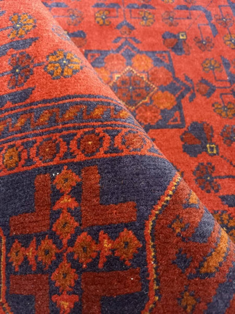 Afghan Khan Wool Carpet 122 x 200 122364