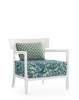 Cara Outdoor Liberty Artemis Armchair White Green