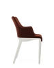 Eleganza Nia Brummel White Rust Chair