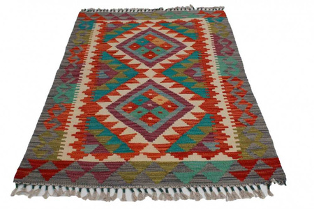 Kelim Maymanah Wool Carpet 79x114 98376