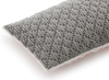 Gan Silai Rose Pillow - Light Grey