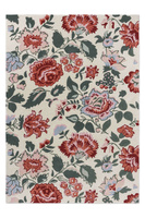 Laura Ashley Wendling Floral Poppy Red Carpet 083100