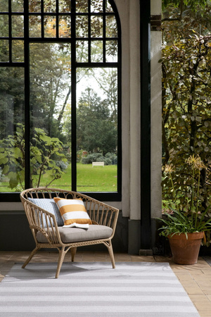 Laura Ashley Lille Dove Grey Outdoor Carpet 480004