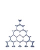 Infinity Bottle Stand Blue
