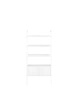 Adam Wood with Container 1 White Ash Bookcase
