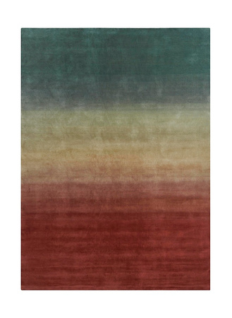 Gan Degrade Petrol-Wine Carpet