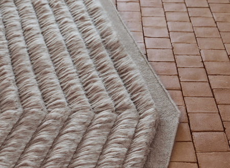 Gan Lines Brown carpet