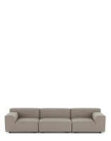 Plastics Outdoor Liberty 3 Seater Sofa Beige