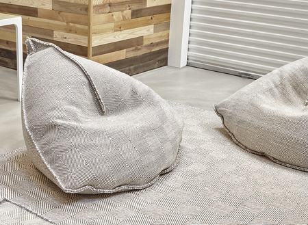 Gan Sail Taupe pouf