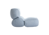 Gan Grapy Outdoor Soft Vichy Blue Seat