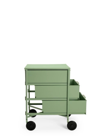 Mobil Mat Commode Green