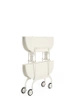 Gastone Book Cart White Matte