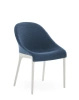 Eleganza Ela Brummel Chair White Blue