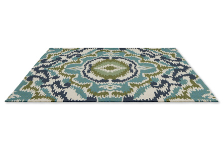 Harlequin IXORA EMERALD | PALM | CHARTREUSE rug 442007