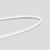 Lampa Wisząca Nemo Ellisse Mega Uplight 2700 K Biały
