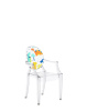 Loulou Ghost Special Edition Transparent Dinosaur Chair