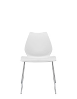 Maui Chair Chrome White