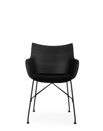 Q/Wood Soft Chair Black Wood Black FSC™