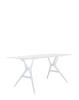 Spoon Table 140x74 cm Stół Biały