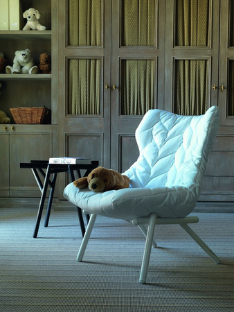 Foliage Trevira Sofa Biały Szary