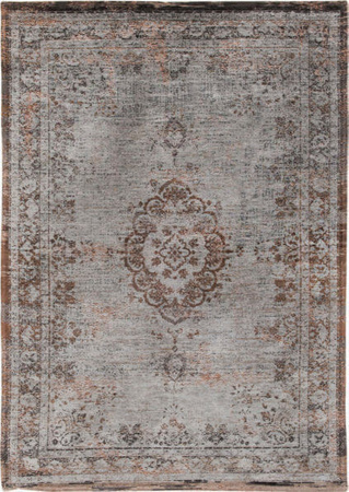 Louis de Poortere Fading World Medallion Grey Ebony rug 8257