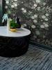 Florence Broadhurst Slub Charcoal Carpet 039405
