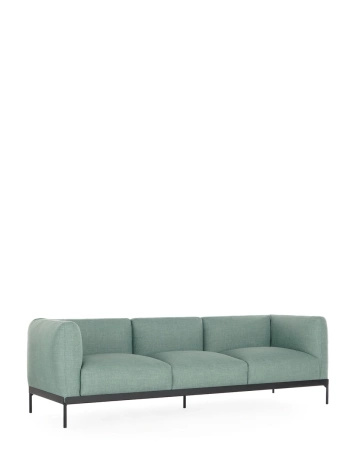 Asia Three-Seater Sofa (Panamino) Aquamarine