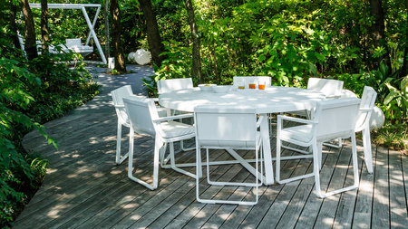 Gandiablasco Flat Dining Chair With Armrests
