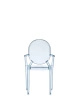Loulou Ghost School Chair Blue