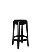 Charles Ghost 65 cm Bar Stool Black