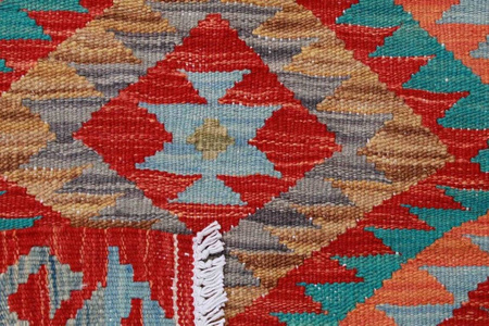Kelim Wool Carpet 119 x 86 96202