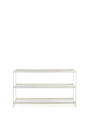 Trays 140 cm x 40 cm Regał Biały